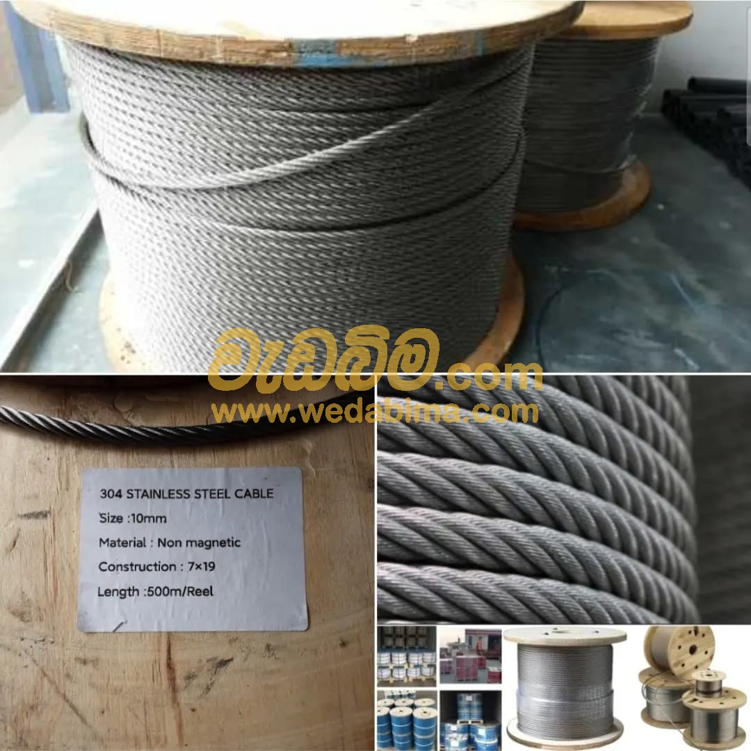 Cover image for 10mm Stainless Steel Cable Price in Sri Lanka