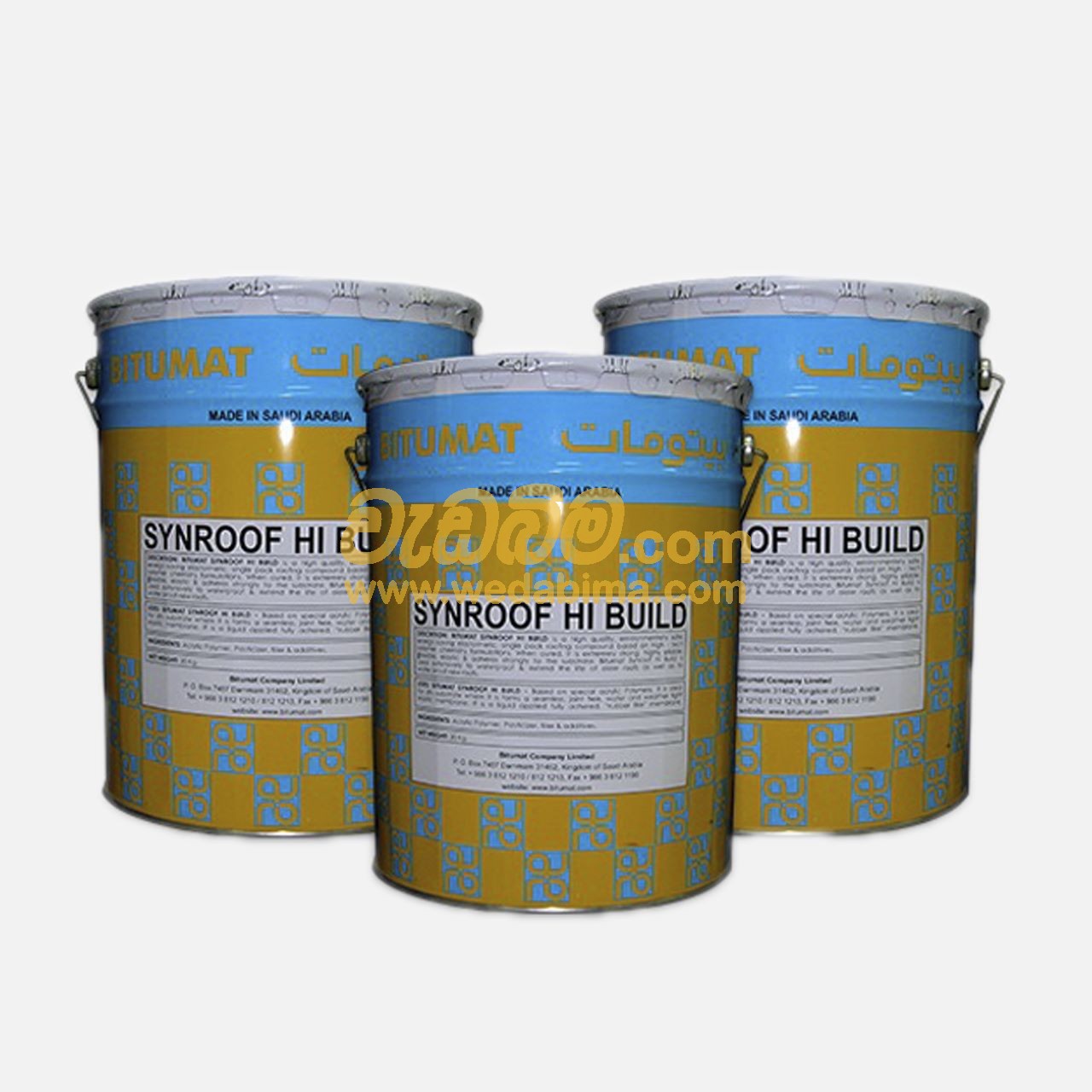 SYNROOF HB for exterior walls, concrete slabs waterproofing
