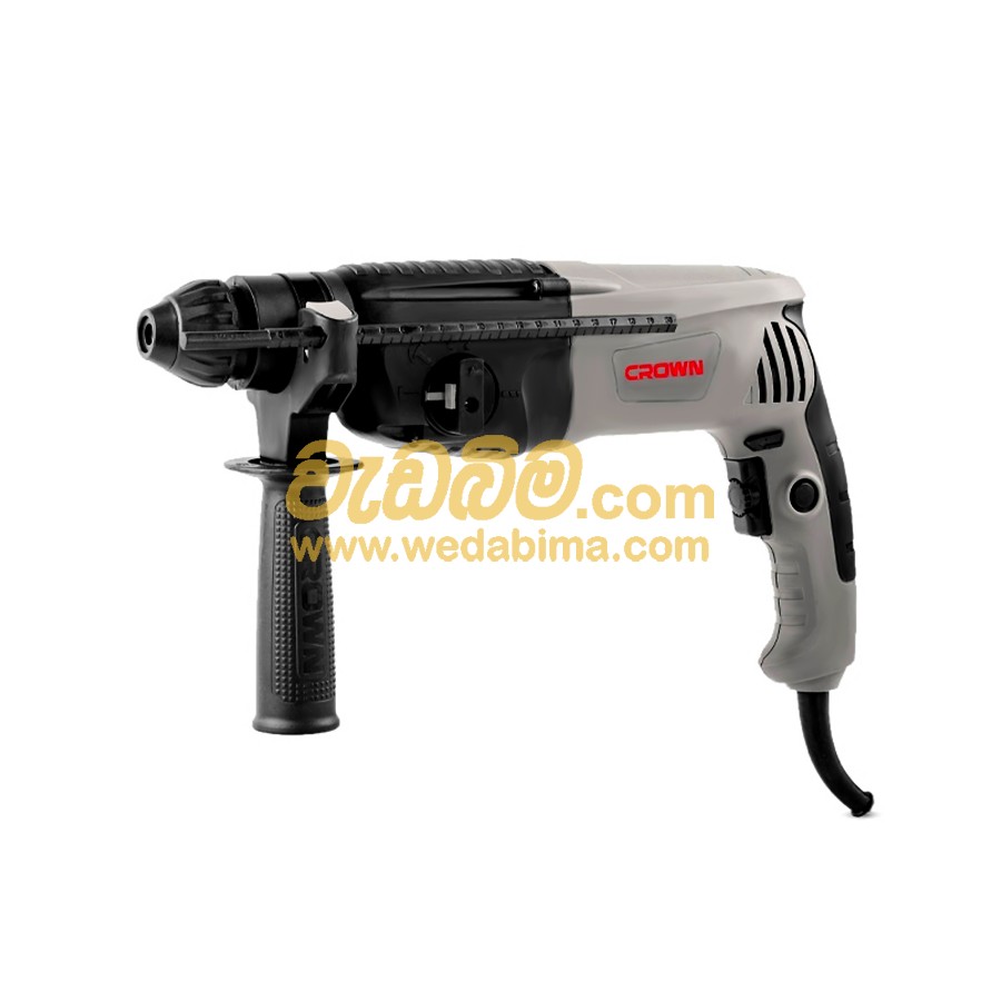Cover image for CROWN Rotary Hammer Drill 850W 26mm