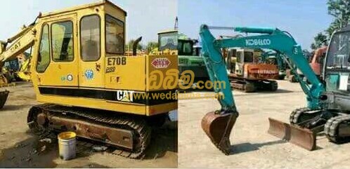Excavator for rent in sri lanka