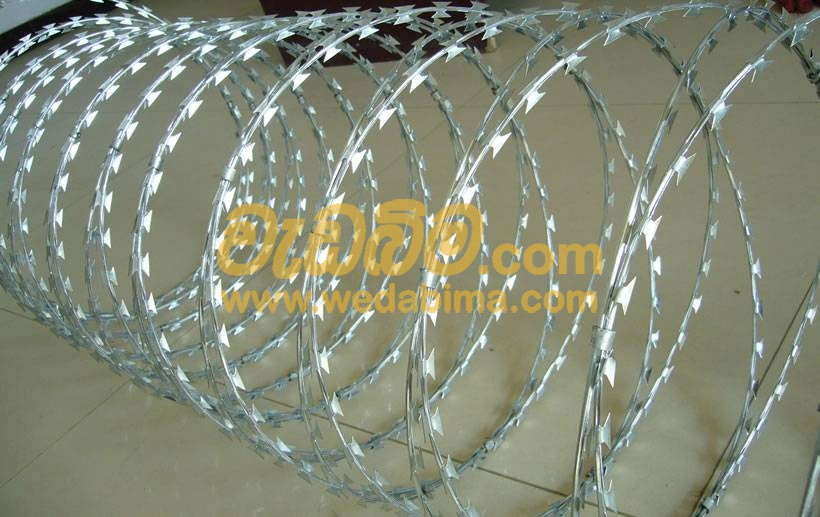 razor wire fence price