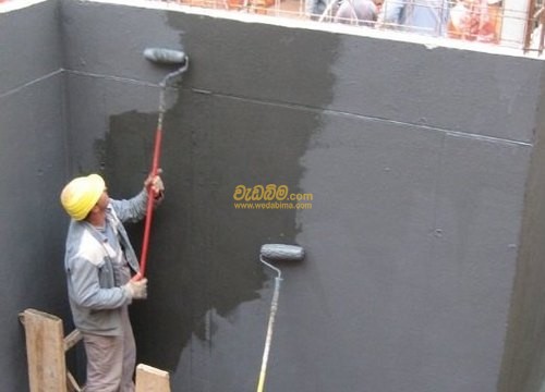 External Wall Waterproofing Work - Colombo
