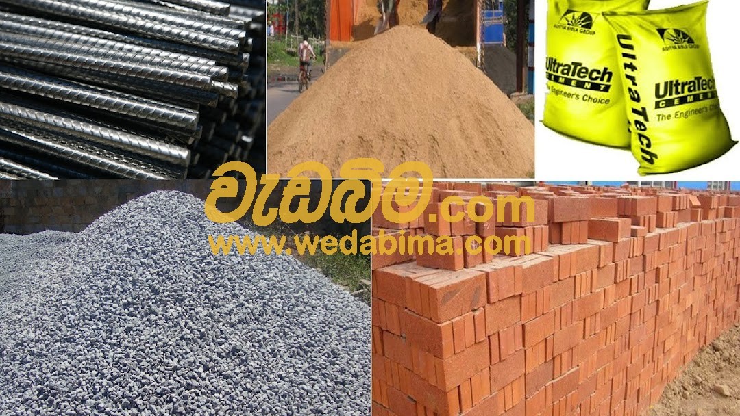 building material price in sri lanka