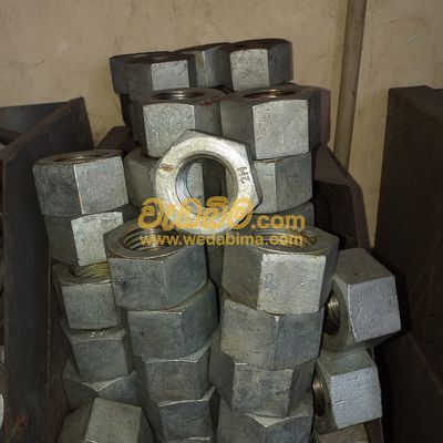 G.I Hex Nut 5mm to 100mm