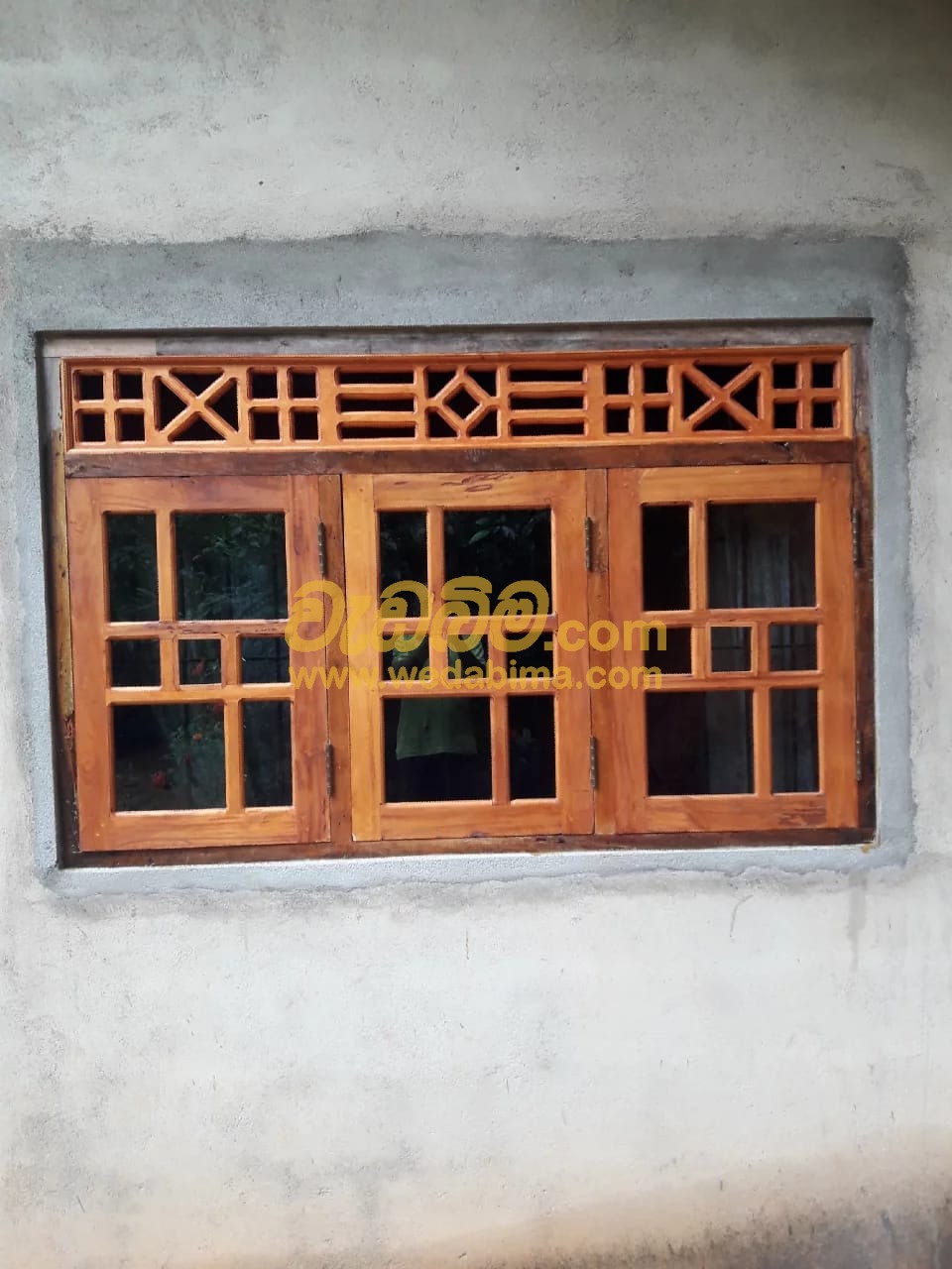 sri lankan wooden window frames designs