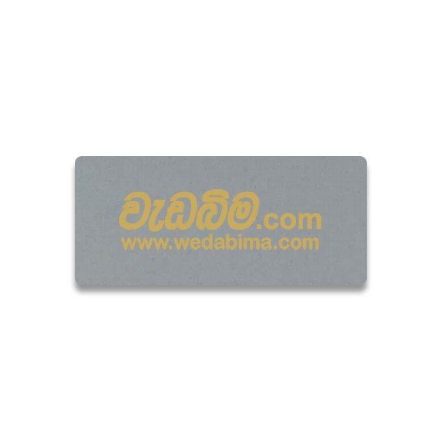 4mm 8x4 Feet Double Side Silver Grey Aluminium Composite Panel