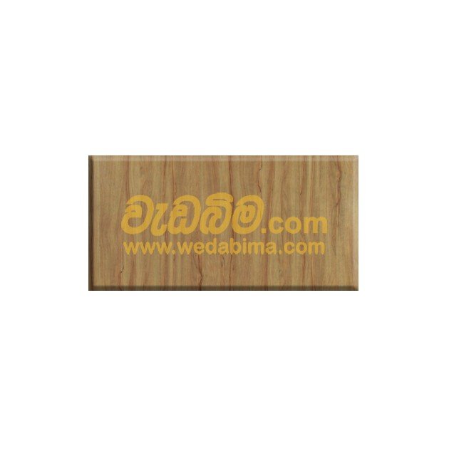 4mm 12 1/2x4 Feet Single Side Burn Walnut Aluminium Composite Panel