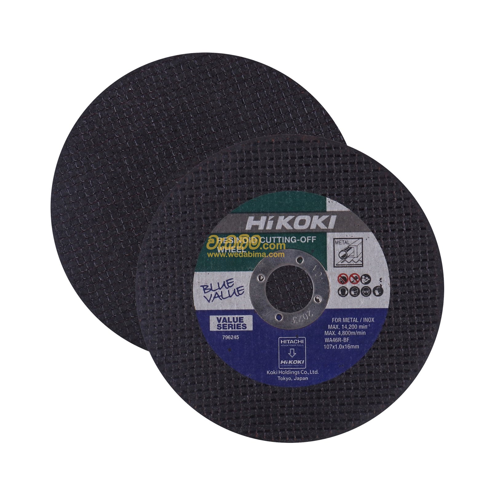 50Pcs 4 Inch Cut Off Wheel - Hi Koki