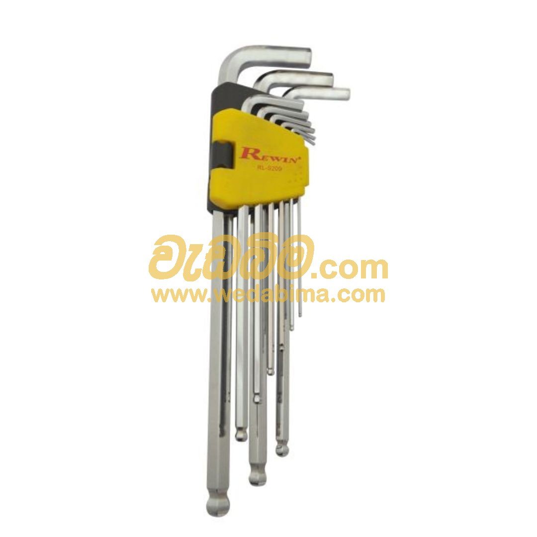 9Pcs Allen Key Set